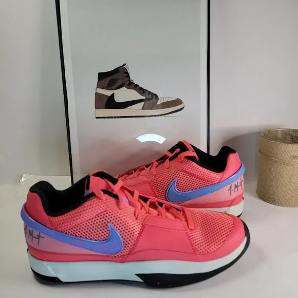 Nike | Shoes | Nike Ja Fuel Ember Glow Blue Lightning  display picture 2
